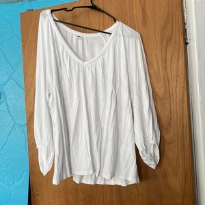 Old Navy White Blouse. Size XXL